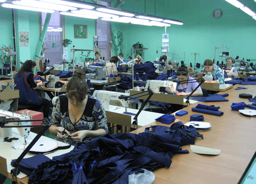 Меховая фабрика компании ВЯТМЕХ,город Слободской