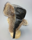 модель шапки ушанки из лисы
