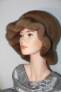 женская норковая шапка, головные уборы
