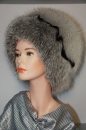 женская шапка из лисы, головные уборы