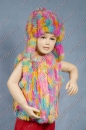 детские жилет и шапка из вязаного меха кролика, меховые изделия, аксессуары