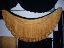 шаль из вязанного меха норки, меховые изделия, аксессуары
